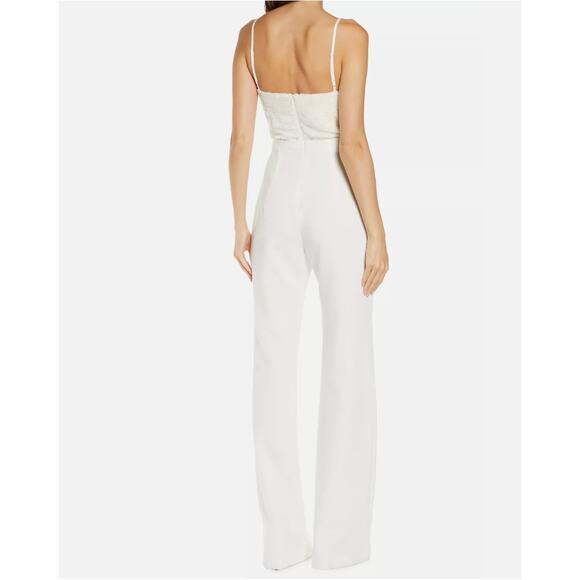 NWT BLACK HALO EVE Salem Jumpsuit Artic Vines/ Pearl - Picture 3 of 16